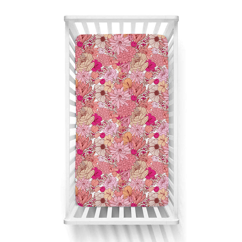 FOR THE GIRLS | Bamboo Standard Crib Sheet [PREORDER- ships April]