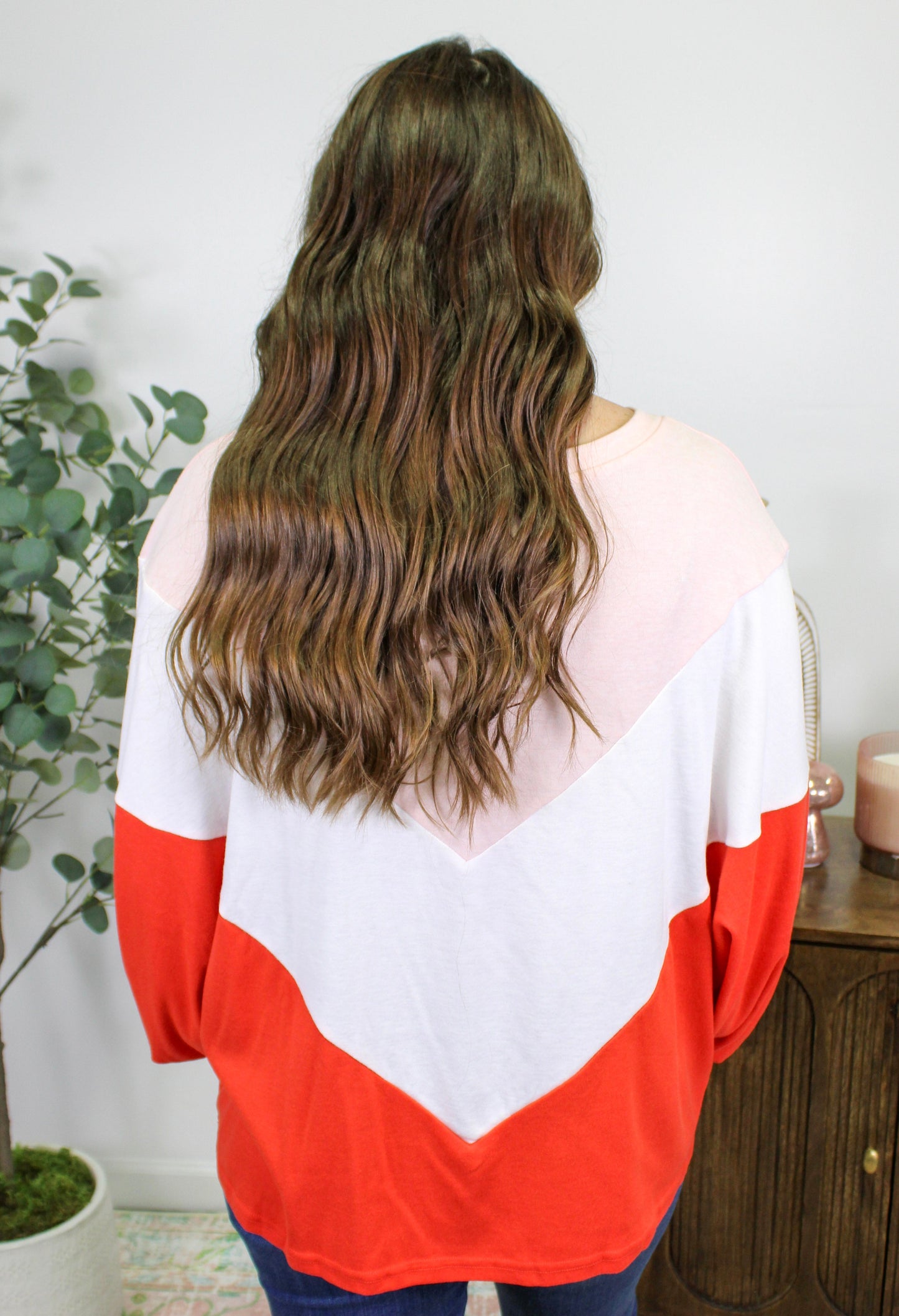 Red Chevron Pullover RTS