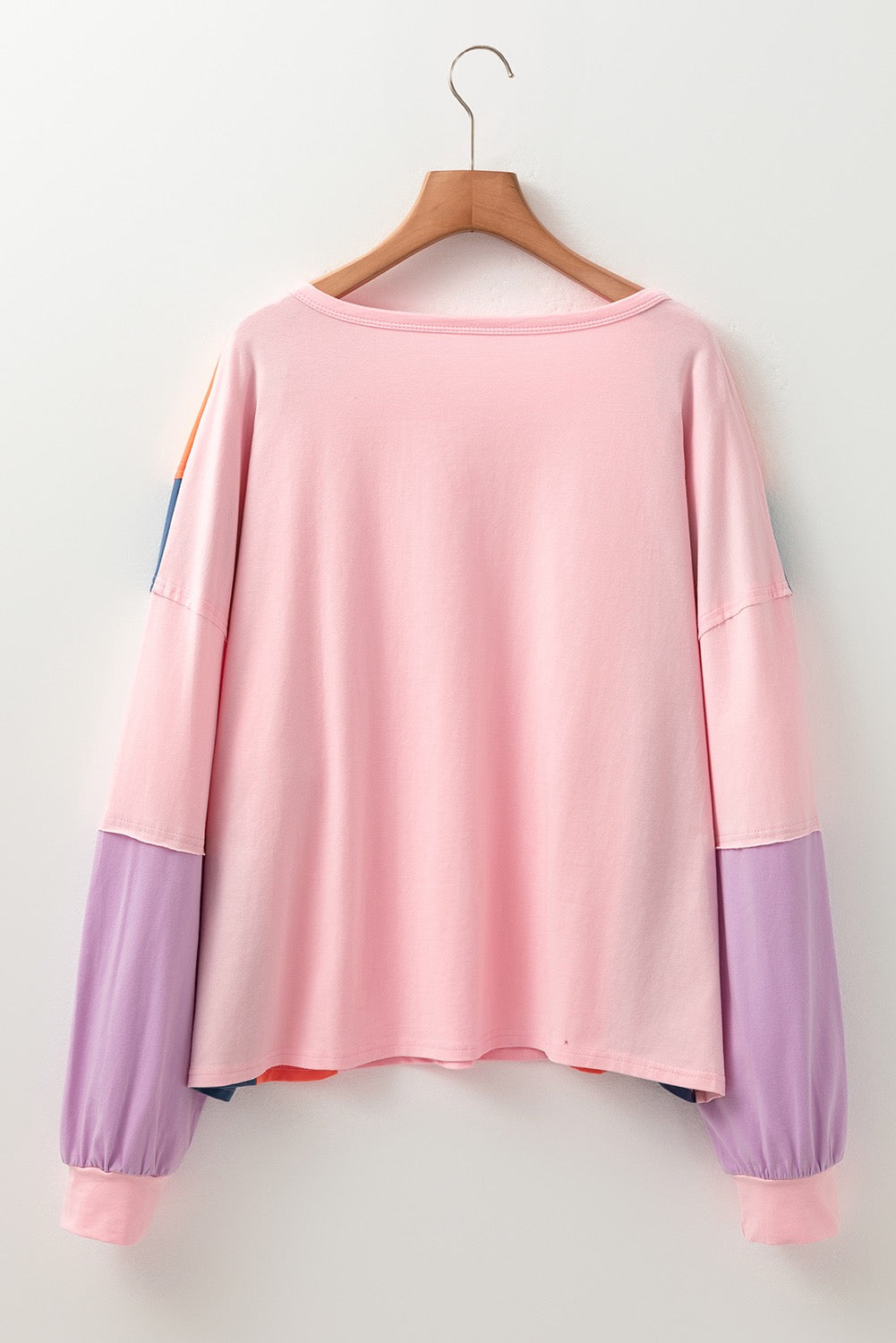 Pink Colorblock Pullover RTS