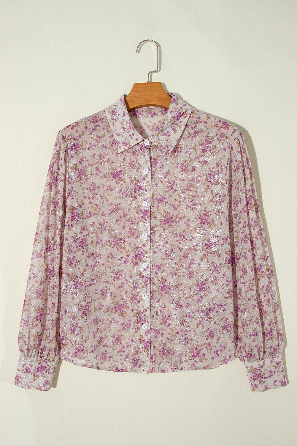 Floral Button Blouse December.