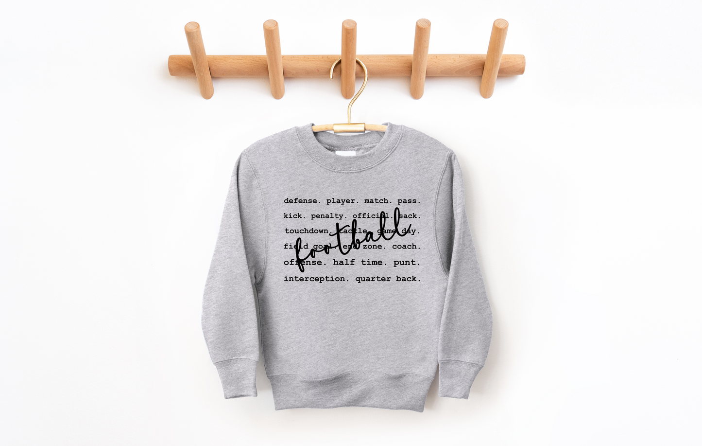 Youth Sport Writing Sweatshirt - Multiple Options