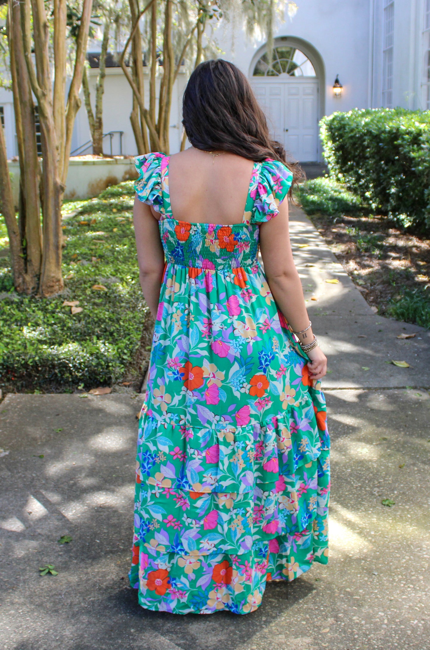 Floral Ruffle Dress LT